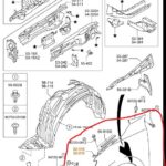 MAZDA DEMIO / MAZDA 2 Right Front Guard DJ DL 2014-ON