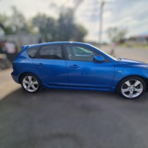 MAZDA AXELA / MAZDA 3 Rear Bumper Cover Only AXELA BK HATCH SP23 W SIDE LAMP TYPE 2003-2006