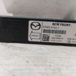 MAZDA AXELA / MAZDA 3 Computer / Ecu BCM FRONT PETROL BM 2013-2016