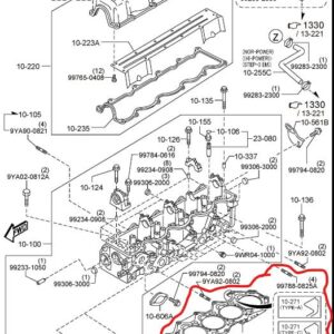 MAZDA BOUNTY Gasket 2.5 WL HEAD GASKET 1996-2006