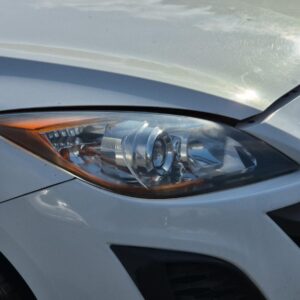 MAZDA AXELA / MAZDA 3 Right Front Head Light BL HALOGEN ELECT ADJ SKYACTIVE LENS 100-41343 2011-2013