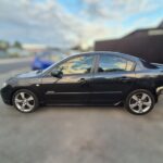 MAZDA AXELA / MAZDA 3 Left Rear 1/4 Door Glass BK STANDARD TINT TYPE SEDAN 2003-2009
