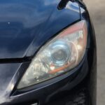 MAZDA AXELA / MAZDA 3 Right Front Head Light BL HALOGEN ELECT ADJ SKYACTIVE LENS 100-41343 2011-2013
