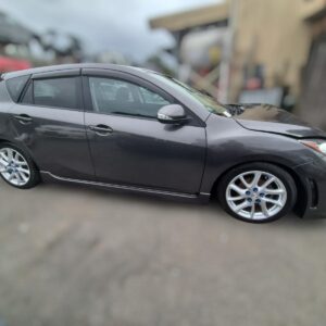 MAZDA AXELA / MAZDA 3 Rear Bumper Cover Only BL HATCH SP25 MPS W PARK SENSOR TYPE 2011-2013