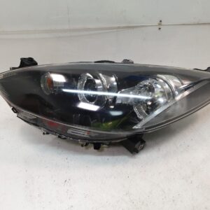 MAZDA DEMIO / MAZDA 2 Left Front Head Light DE SERIES HID BLACK INSERT TYPE ELECT ADJ LENS 6515 2007-2014