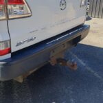 MAZDA BT-50 Rear Bumper Cover Only UP UR BLACK NON STEPPED TYPE 2011-2020