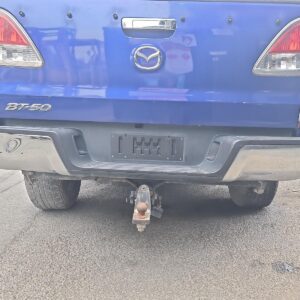 MAZDA BT-50 Rear Bumper Cover Only UP UR BUMPER END RH SIDE NON PARK SENSOR TYPE 4WD 2011-2020