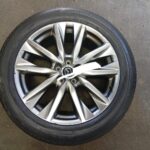 MAZDA CX-9 Mag Wheel / Alloy Wheel FACTORY 20X8.5IN 5 V SPOKE LIGHT GREY TC 2016-2024