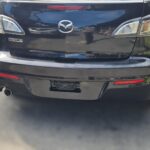 MAZDA AXELA / MAZDA 3 Rear Bumper Cover Only AXELA BL SEDAN JAP TYPE NON PARK SENSOR W PLATE NO CUT OUT TYPE 2009-2013