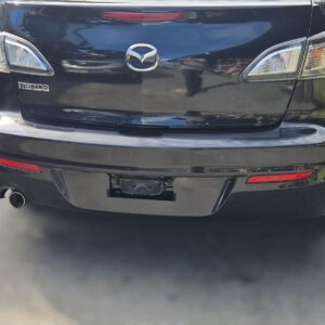MAZDA AXELA / MAZDA 3 Rear Bumper Cover Only AXELA BL SEDAN JAP TYPE NON PARK SENSOR W PLATE NO CUT OUT TYPE 2009-2013