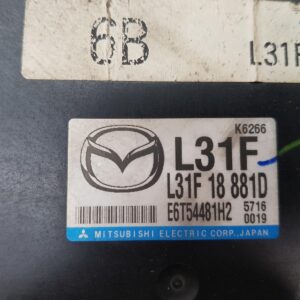 MAZDA ATENZA / MAZDA 6 Computer / Ecu ENGINE ECU 2.3 L3 MANUAL T M ECU ONLY GG GY 2005-2008