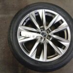MAZDA CX-9 Mag Wheel / Alloy Wheel FACTORY 20X8.5IN 5 V SPOKE LIGHT GREY TC 2016-2024