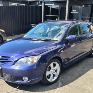 MAZDA AXELA / MAZDA 3 Left Rear Side Glass BK DARK TINT TYPE HATCH 2003-2009