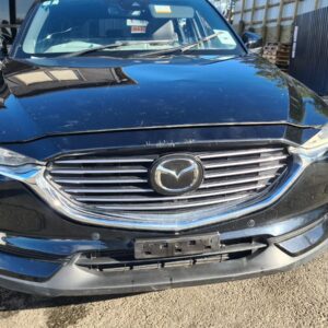 MAZDA CX-8 Front Bumper Cover Only KG W PARK SENSORS NON LOWER CHROME INSERT TYPE 2018-2022