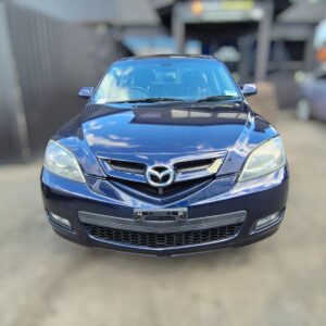 MAZDA AXELA / MAZDA 3 Rear Bumper Cover Only BK AXELA HATCH BLACK CENTRE SECTION TYPE JAP IMPORT TYPE 2006-2009