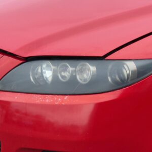 MAZDA ATENZA / MAZDA 6 Left Front Head Light GG GY HID BLACK MATT INSERT 3 BULB TYPE 2005-2007
