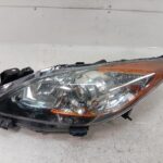 MAZDA AXELA / MAZDA 3 Left Front Head Light BL HALOGEN ELECT ADJ SKYACTIVE LENS 100-41343 2011-2013