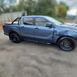 MAZDA BT-50 Rear Bumper Cover Only UP UR BLACK W PARK SENSORS STEP TYPE 2011-2020