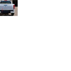 MAZDA BT-50 Rear Bumper Cover Only TF BUMPER BAR END TOP STEP CENTRE W PARK SENSOR MATTE BLACK 2020-ON