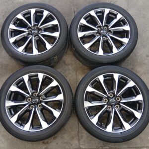 MAZDA CX-3 Mag Wheel / Alloy Wheel FACTORY 18X7IN SILVER DARK ACCENTS DK 2018-ON