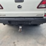 MAZDA BT-50 Rear Bumper Cover Only UP UR BLACK NON STEPPED TYPE 2011-2020