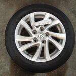MAZDA AXELA / MAZDA 3 Mag Wheel / Alloy Wheel FACTORY 16X6.5IN 5 V SPOKE GREY BL 2009-2013