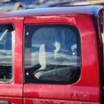 MAZDA BOUNTY Left Rear Door Window Glass SUPER CAB SWING OUT TYPE 2003-2006