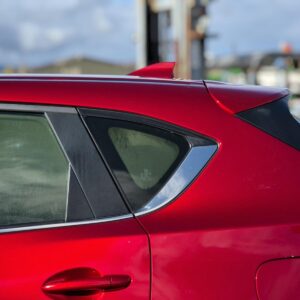 MAZDA CX-5 Left Rear Side Glass KF GREEN TINT TYPE 2017-2026