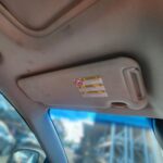MAZDA CX-9 Sunvisor TB LH SIDE BEIGE 2007-2015