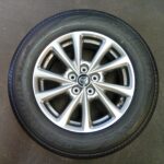 MAZDA CX-5 Mag Wheel / Alloy Wheel FACTORY 17X7IN 5 V SPOKE DARK GREY KF 2017-2026