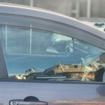 MAZDA PREMACY Right Front Door Window Glass CR GREEN TINT 2005-2010