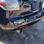 MAZDA CX-7 Rear Bumper Cover Only ER NON PARKING SENSORS TYPE 2006-2009