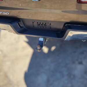 MAZDA BT-50 Rear Bumper Cover Only UP UR BUMPER BAR W PARK SENSOR STEP TYPE CHROME 2011-2020