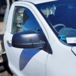MAZDA BT-50 Right Door Mirror UP UR POWER BLACK 2011-2020