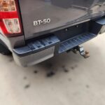 MAZDA BT-50 Rear Bumper Cover Only TF BUMPER BAR END TOP STEP LH SIDE MATTE BLACK 2020-ON