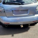 MAZDA CX-7 Rear Bumper Cover Only ER NON PARKING SENSORS TYPE 2006-2009